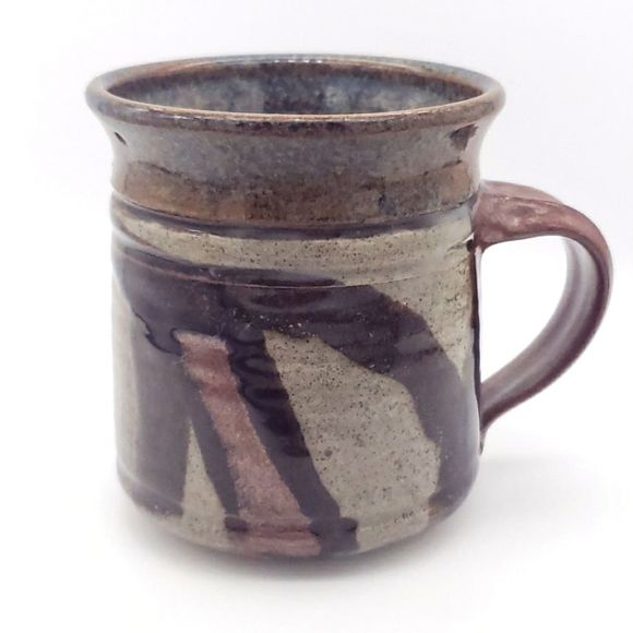 Evelyn LaMers Glazed Studio Pottery Mug - Picture 1 of 10